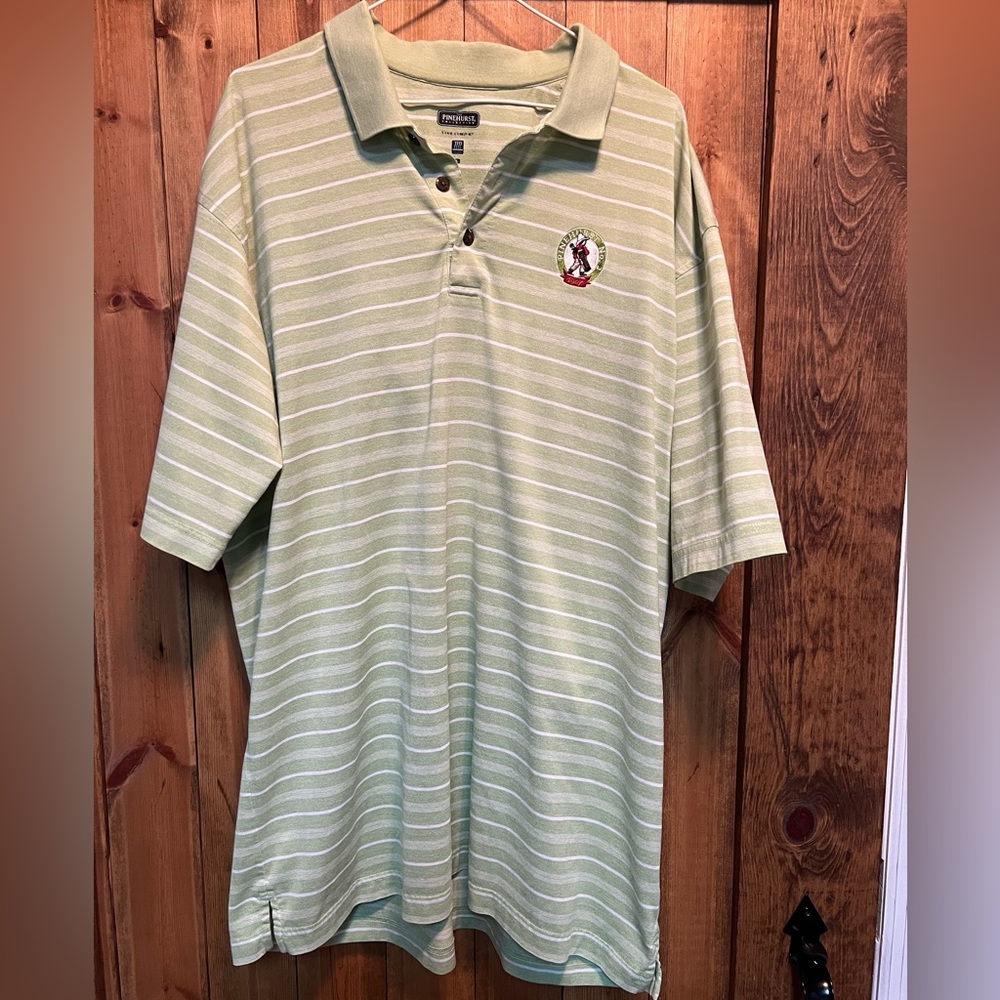 Men’s Large Pinehurst Collection Pinehurst #2 Member Logo golf polo